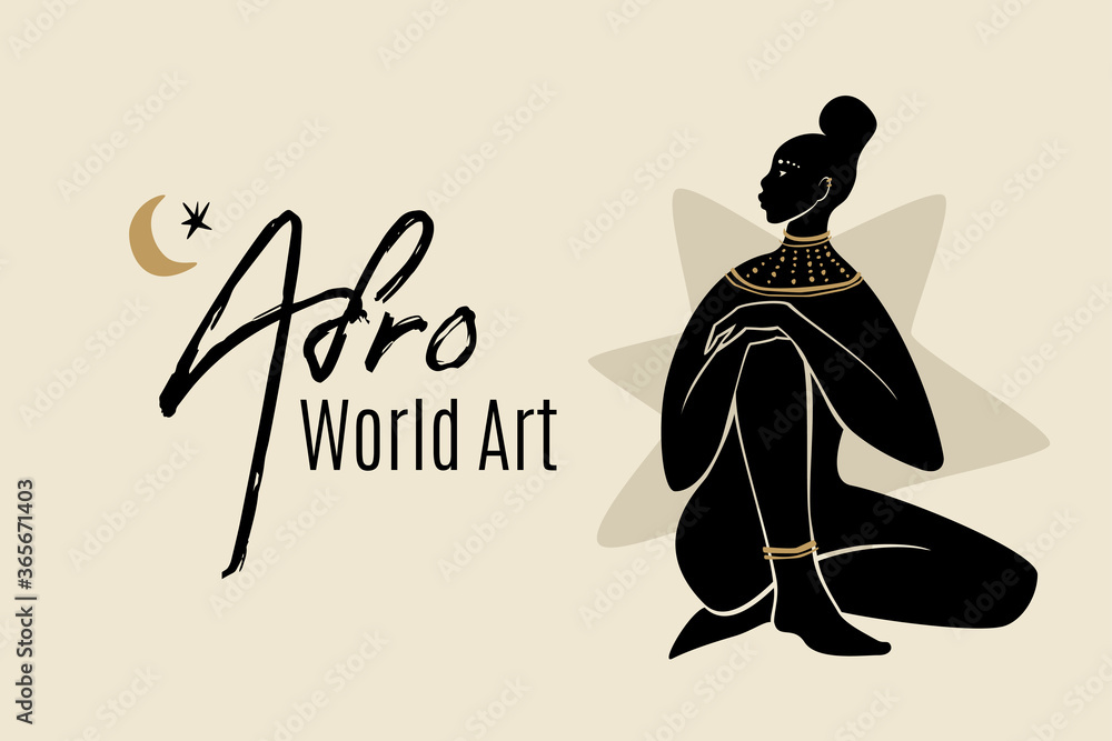 Afro World Art Banner Template Afro World Art Banner Template