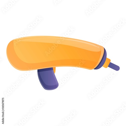 Hoover steam cleaner icon. Cartoon of hoover steam cleaner vector icon for web design isolated on white background