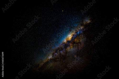 Quadro su tela Beautiful shot of shining stars of a milky way