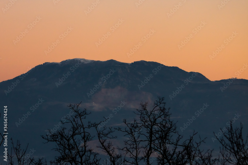 sunrise in the mountains sunrise in the mountains
