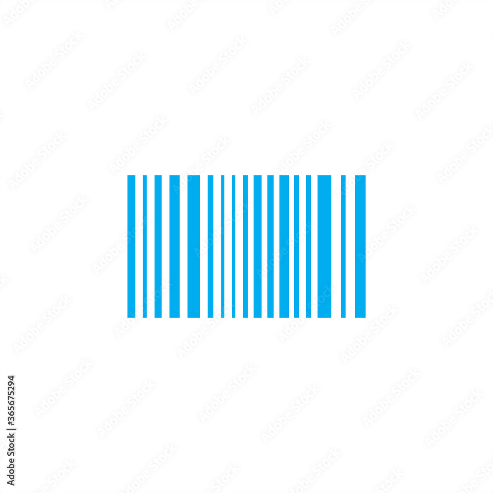 Barcode icon vector Barcode icon vector
