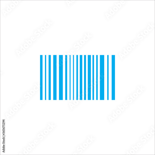 Barcode icon vector