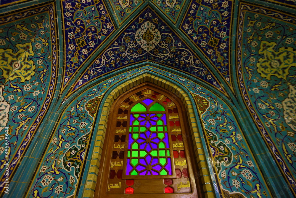 The shrine of Imam Musa Al-Kadhim and Imam Muhammad Al-Jawad in Al-Kadhim, Baghdad, Iraq
