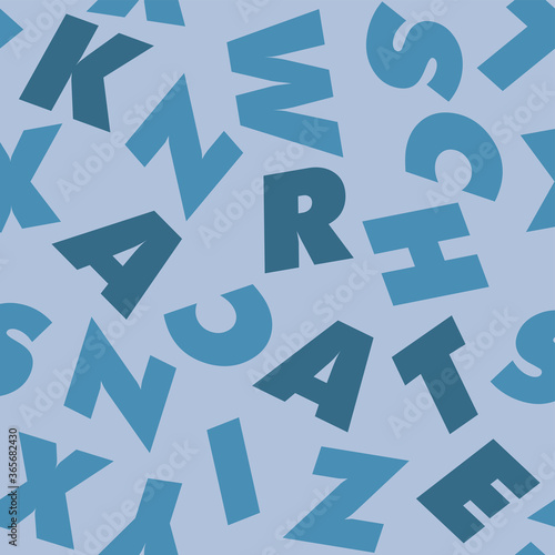 Cool Seamless Texture Pattern MMA, karate for print on t-shirts, rashguard. Vector, EPS.