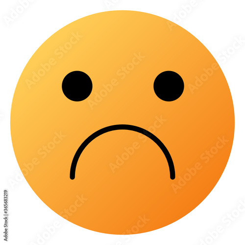sad face icon