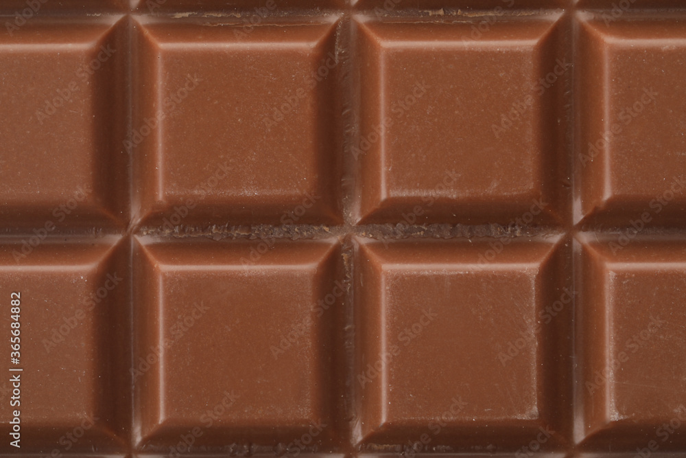 Delicious milk chocolate as background, closeup view Delicious milk chocolate as background, closeup view