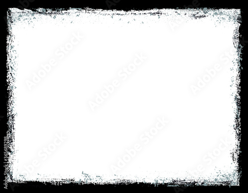 Grunge border frame for your design