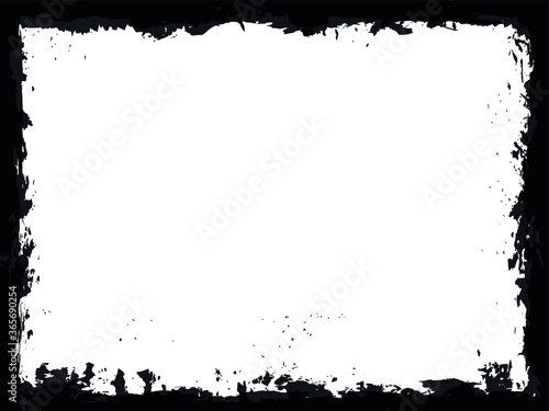 Grunge border frame for your design