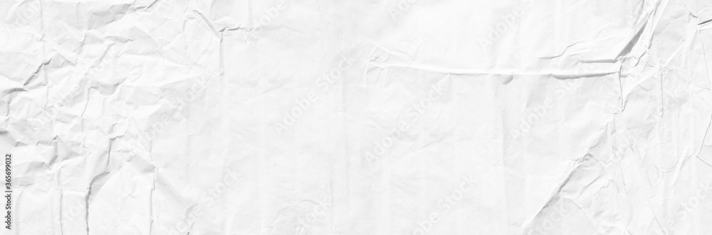 Obraz premium white crumpled paper