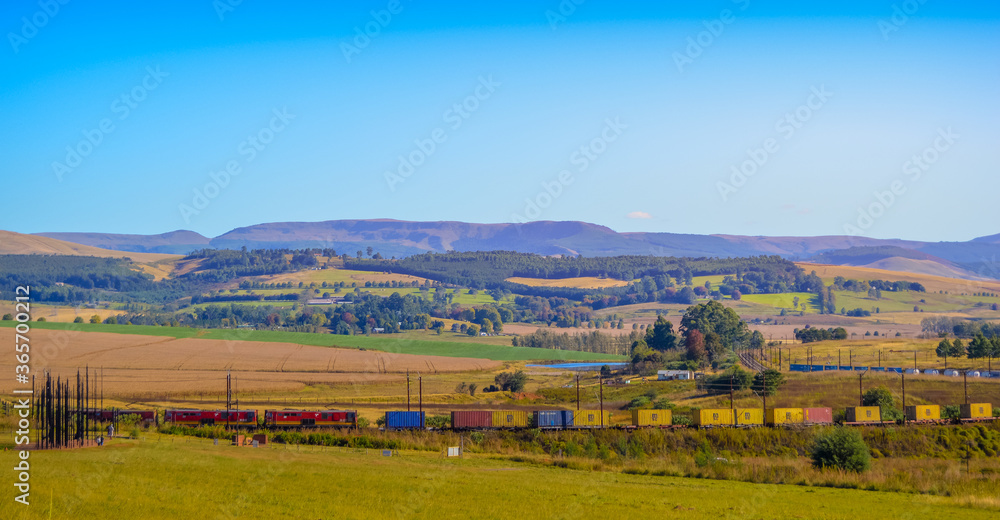 Greenery in Howick Midlands meander South Africa near Nelson Mandela capture site