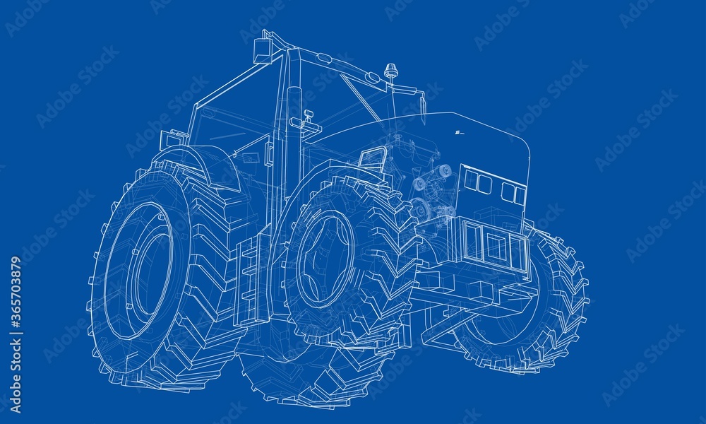 Farm Tractor Concept