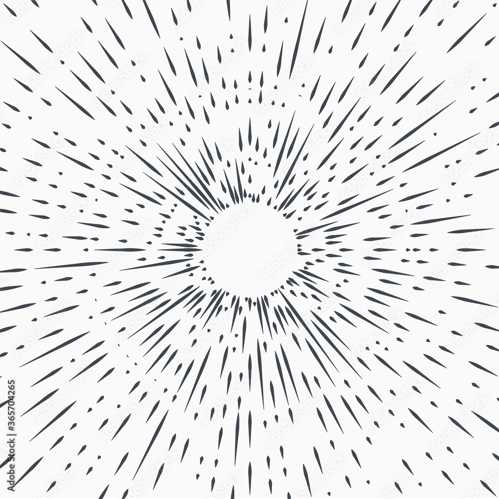 Star burst design element on white background Star burst design element on white background