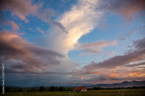 Sunset landscape