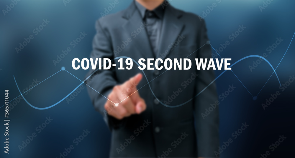 covid 19 second wave concept, healthcare concept covid 19 second wave concept, healthcare concept