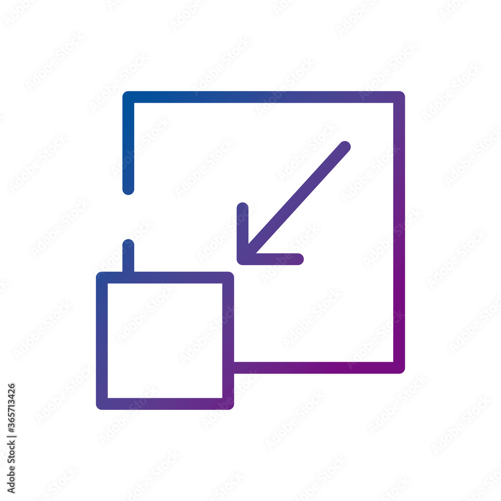 arrow video content button gradient style icon arrow video content button gradient style icon