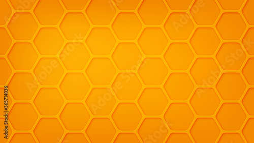Honeycomb vector background for infographic, business presentation, web, internet, brochure, wallpaper.