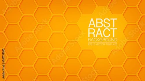Honeycomb vector background for infographic, business presentation, web, internet, brochure, wallpaper.