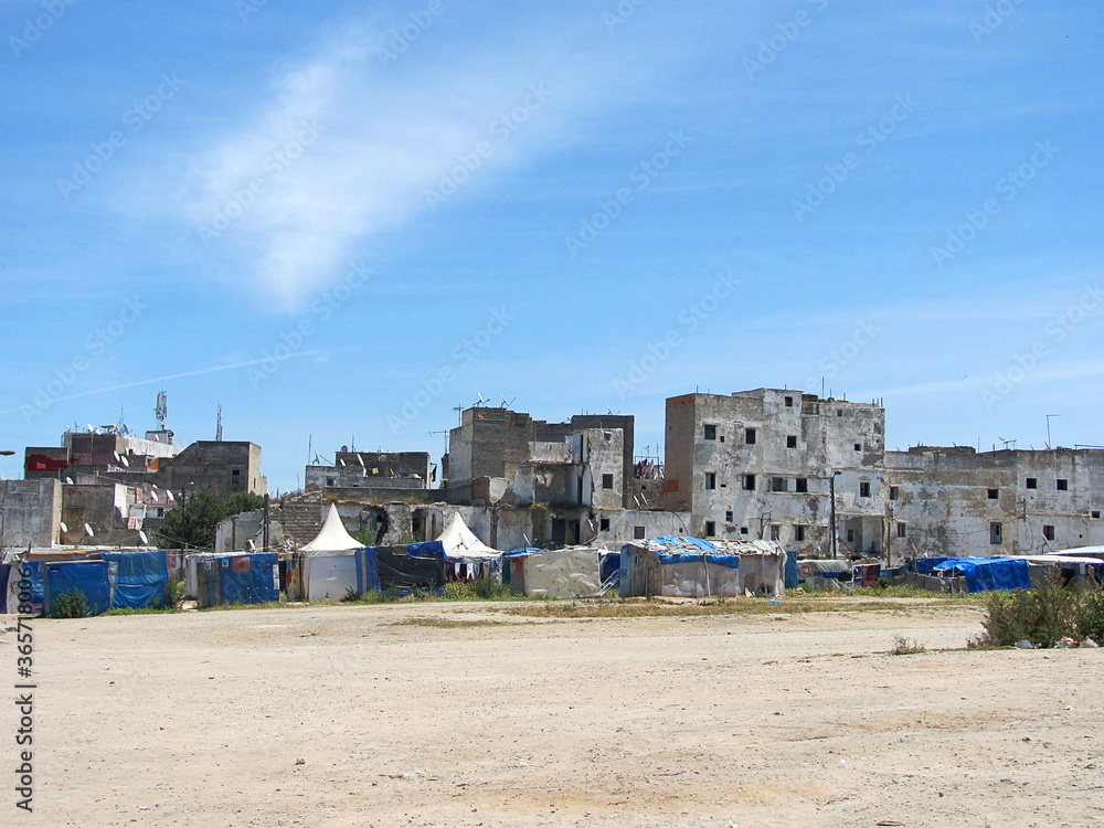 On the street of Casablanca, Morocco