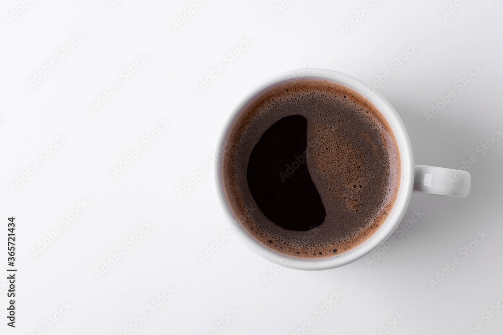 espresso in a ceramic cup espresso in a ceramic cup