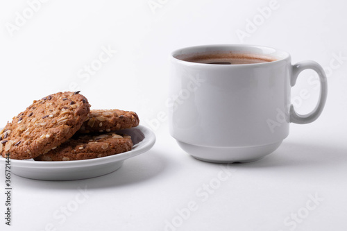 espresso in a ceramic cup