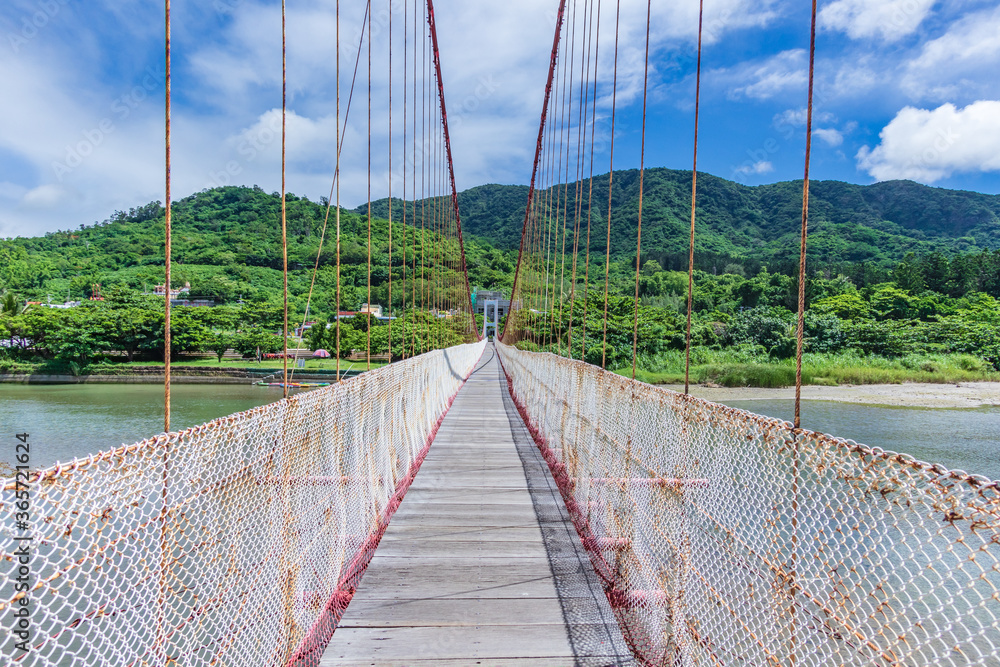 Pingtung Manchurian Port Drawbridge, Taiwan. Pingtung Manchurian Port Drawbridge, Taiwan.