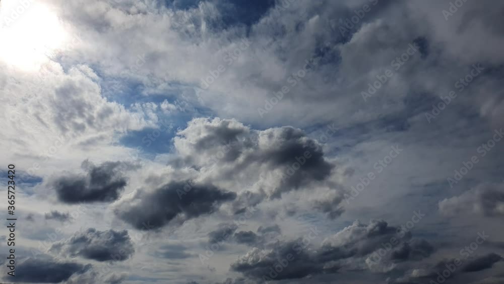 Wolken schweben, Sonne, Wolken, Himmel, Cloudscape, Video Wolken schweben, Sonne, Wolken, Himmel, Cloudscape, Video