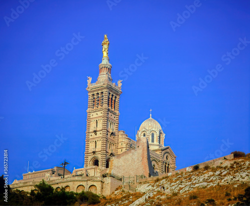 Architektur, Notre-Dame De La Garde, Marseille, Frankreich