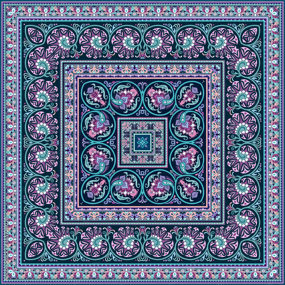 Vector decorative ethnic ornamental illustration Vector decorative ethnic ornamental illustration