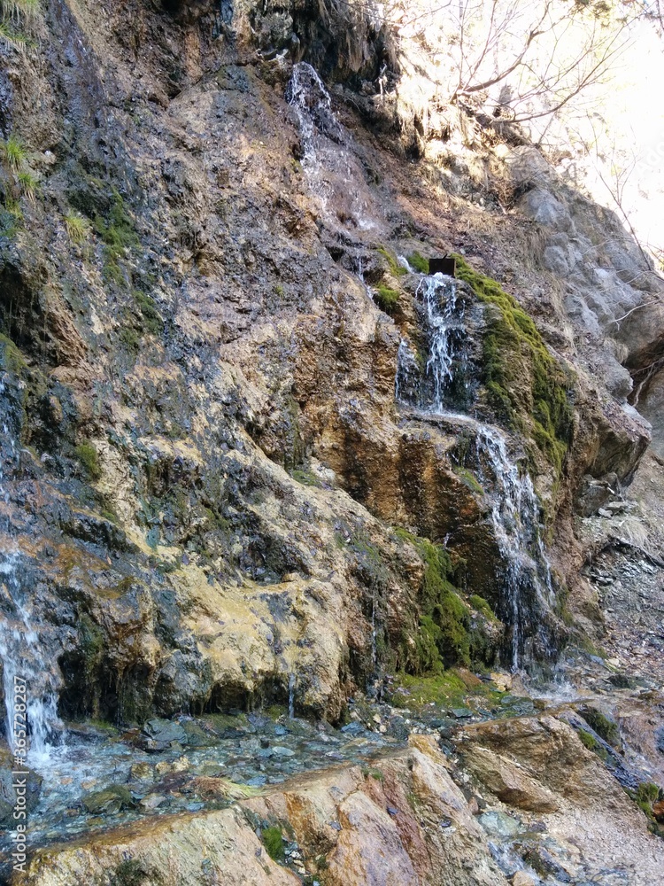 waterfall in yosemite