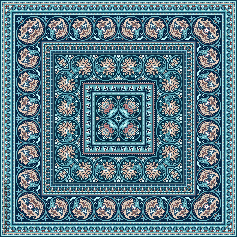 Vector decorative ethnic ornamental illustration Vector decorative ethnic ornamental illustration
