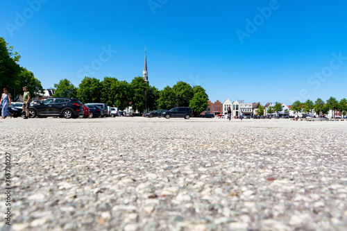 Photography Marktplatz von Heide