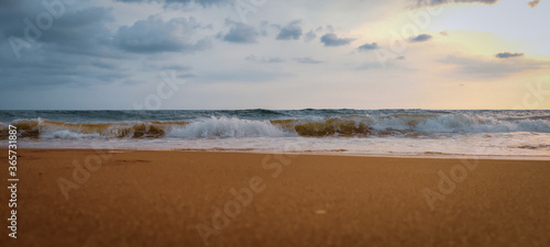 beach at sunset