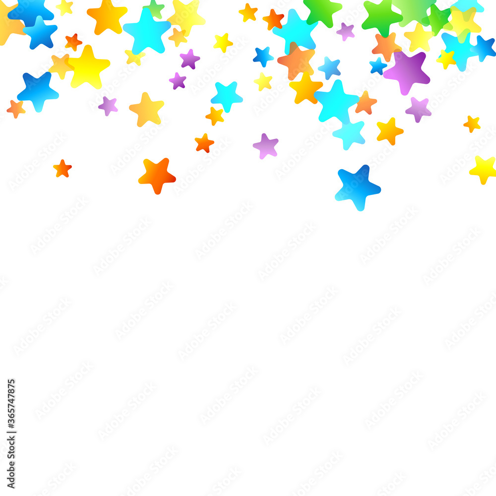 Rainbow Festive Confetti. Carnival Star Falling. Rainbow Festive Confetti. Carnival Star Falling.