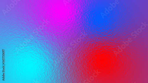 Abstract light neon soft glass background texture in pastel colorful gradation.