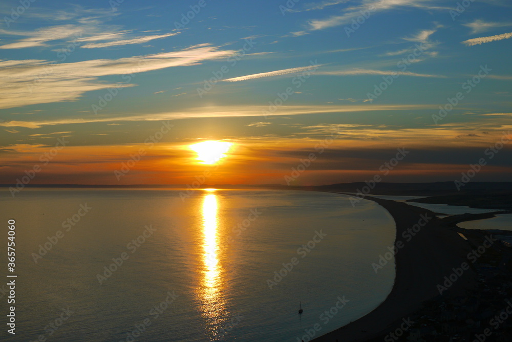 Fototapeta premium Portland sunset