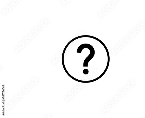 question mark icon vector symbol eps 10 isolated illustrations white background
