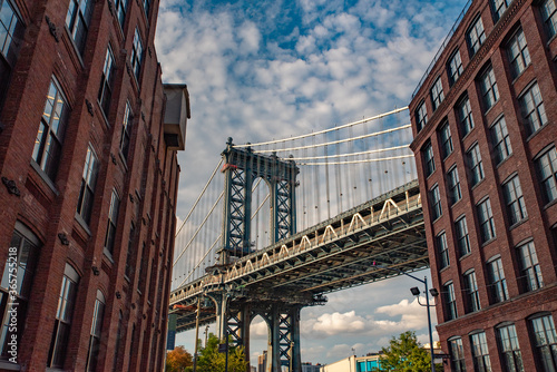 Manhattan Bridge from DUMBO, Brooklyn, NY © Somsubhra