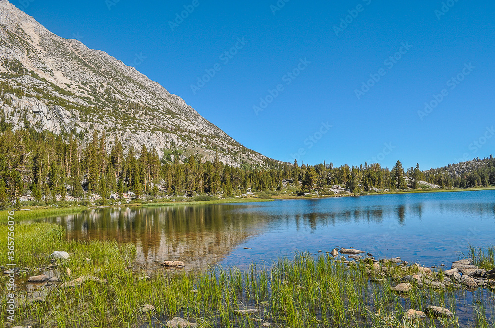 mountain lake in the mountains