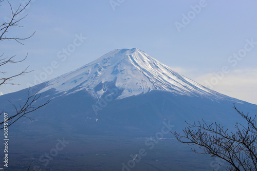 mountain fuji in japan