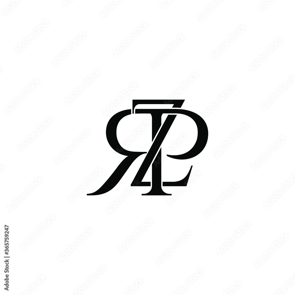 rpz letter original monogram logo design rpz letter original monogram logo design