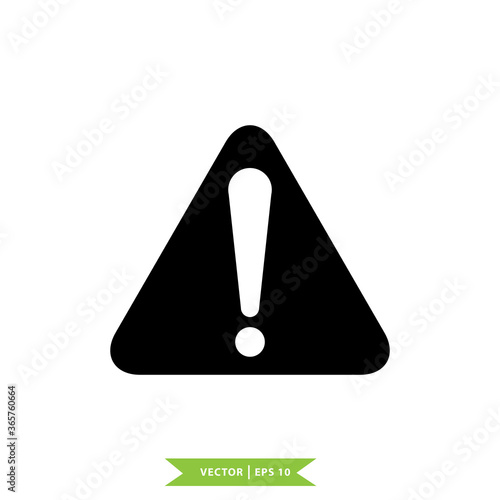 Warning icon ,attention sign icon vector logo template