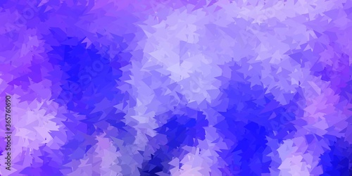 Light purple vector geometric polygonal wallpaper. © Guskova