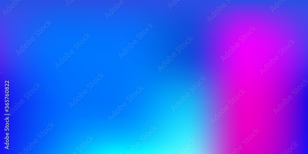 Dark Pink, Blue vector gradient blur pattern.
