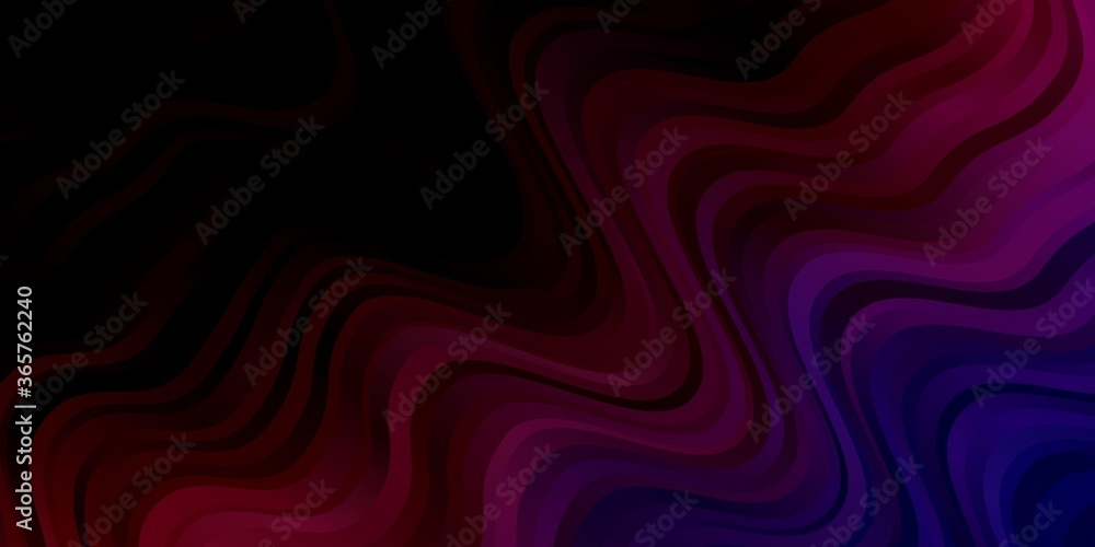 Dark Blue, Red vector texture with curves. Bright sample with colorful bent lines, shapes. Pattern for websites, landing pages. Dark Blue, Red vector texture with curves. Bright sample with colorful bent lines, shapes. Pattern for websites, landing pages.