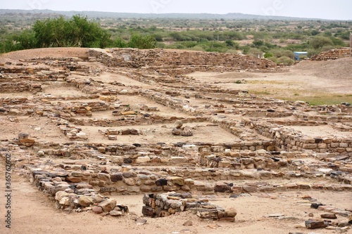 Dholavira is an archaeological site at Khadirbet in Bhachau Taluka of Kutch District, in the state of Gujarat in western India