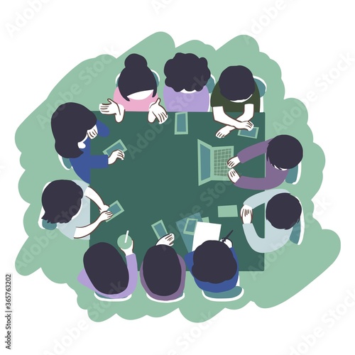 social network concept vector illustration