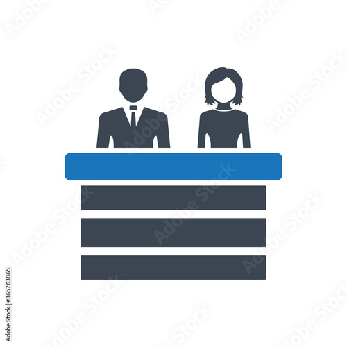 Reception icon ( vector illustration )