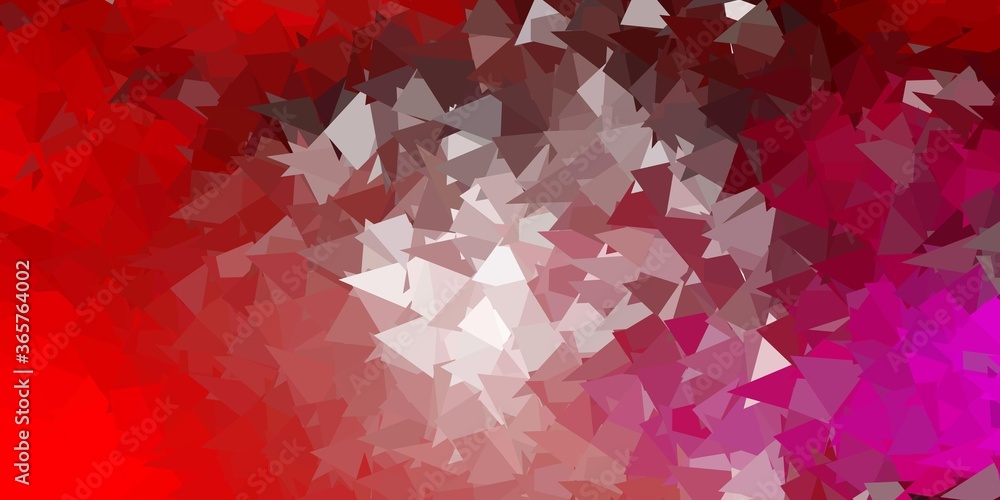 Dark purple, pink vector triangle mosaic design. Dark purple, pink vector triangle mosaic design.