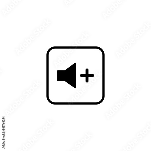 speaker icon vector symbol eps 10 isolated illustrations white background