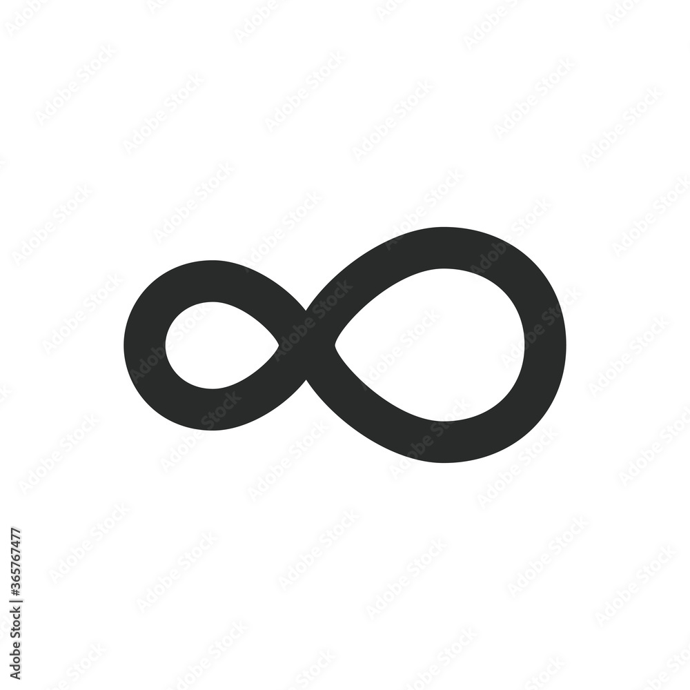 infinity icon design illustration infinity icon design illustration